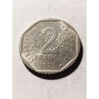 Франция 2 франка 1979