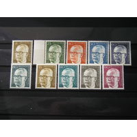 Зап. Берлин 1970-72 Бундеспрезидент Хейнеман