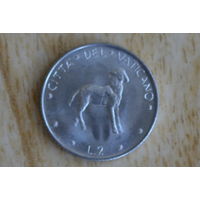Ватикан 2 лиры 1971