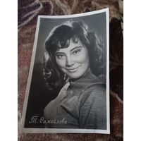 Актриса Т.Самойлова 1959г