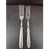 Вилки 2шт агитация "Звезда серп и молот"  1950-60г,ретро-ссср!