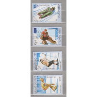 Спорт Лао Лаос 1987 год  лот 15   2
