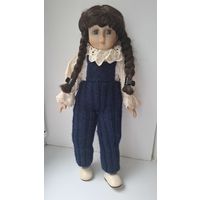 Фарфоровая кукла. Высота 40 см. 70-е годы, Германия