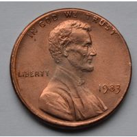 США, 1 цент 1983 г.