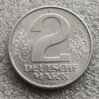 Германия - ГДР 2 марки 1957 г.