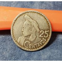 25 сентаво 1960 Гватемала серебро