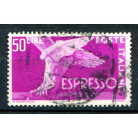 Италия - 1951г. - экспресс почта - 1 марка - полная серия, гашёная [Mi 855]. #1-It-20-B-1