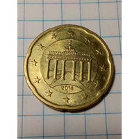 20 евроцентов Германия 2014 A  год