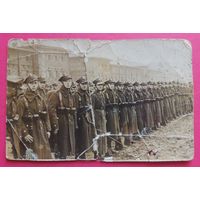 Фото "Смотр польских жолнеров", 1920-1930-е гг.