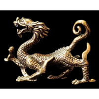 Статуэтка Дракон Бронза