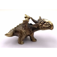 Статуэтка миниатюра Дракон Бронза