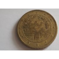 Австрия 2002 50 евроцентов