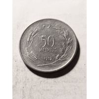 Турция 50 куруш 1973