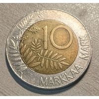 Финляндия 10 марок 1993 год.