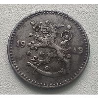 Финляндия 1 марка 1943  7-14-6