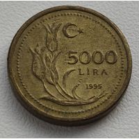 Турция 5.000 лир, 1995 (14-14-1)