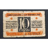 1921 год Германия 10 пфеннигов