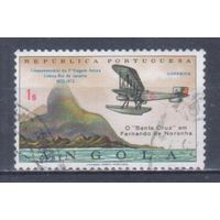 [2305] Португальская Ангола 1972. Авиация.Самолет. Одиночный выпуск.Гашеная марка.