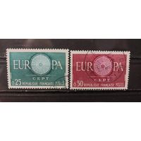 РАСПРОДАЖА ФРАНЦИЯ 1960г. Полная серия. Гаш.