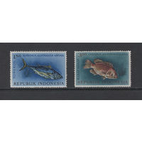 Фауна Рыбы Индонезия 1963**