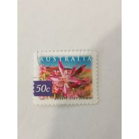 Марка из серии "Жизнь пустыни" - 	Калитрикс (Calytrix carinata)