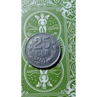 Люксембург 25 сантимов 1916