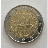 2 евро Германия 2024 175 лет Конституции Паульскирхе D