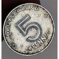 ГДР 5 пфеннигов, 1950
