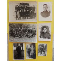 Фото "Советская армия", Россь, Городея и др., 1950-е гг., 7 шт.