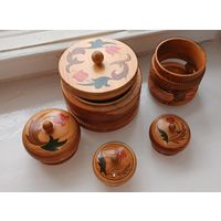 Шкатулки из дерева одним лотом