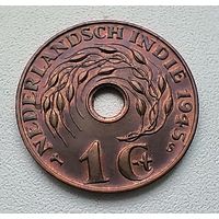 Голландская Индия 1 цент, 1945 S   1-4-36