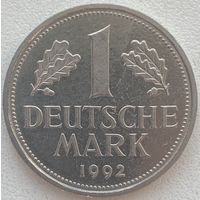 Германия 1 марка 1992 г. G