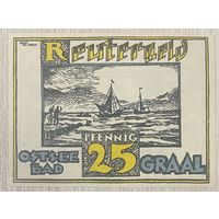 Нотгельд Грааль 25 пфеннигов 1922 год. Веймарская республика