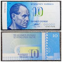 10 марок Финляндия 1986 г.