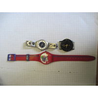 Часы кварцевые 3 шт. с рубля!