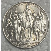 Монета 2 марки. 1913 год. 100 лет объявлению войны против Франции. Пруссия. Германская империя.