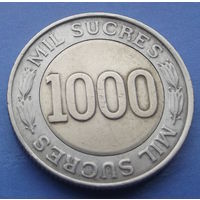 Эквадор. 1000 сукре 1997