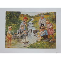 Nystrom Швеция 1975  10х15 см