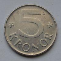 Швеция, 5 крон 1988 г.