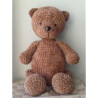 "Мишка плюшевый" Амигуруми вязаная игрушка  ручная работа интерьер ручная работа handmade кукла