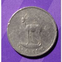 25 филсов 1989   Газель Эмираты ОАЭ