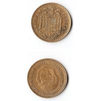 1 песета Испания 1953 года