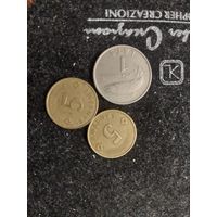 Лот монет латвии