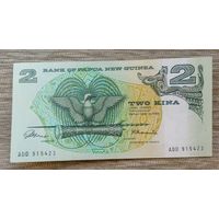 Werty71 Папуа-Новая Гвинея 2 кина 1981 UNC банкнота 1 2