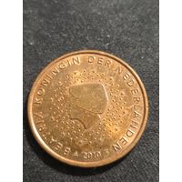 Нидерланды 5 евроцентов 2010