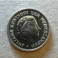 Нидерланды 10 центов, 1977 г., KM# 182  ю