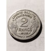 Франция 2 франка 1949