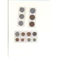 Швеция к-т монет 14 шт.