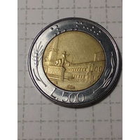 500 лир Италия 1984 год