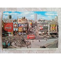 Лондон, площадь Пикадилли с памятником Эросу